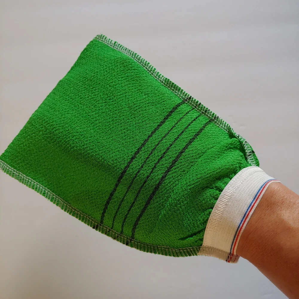 Pack of 5 Korean Italy Exfoliating Mitten Towel